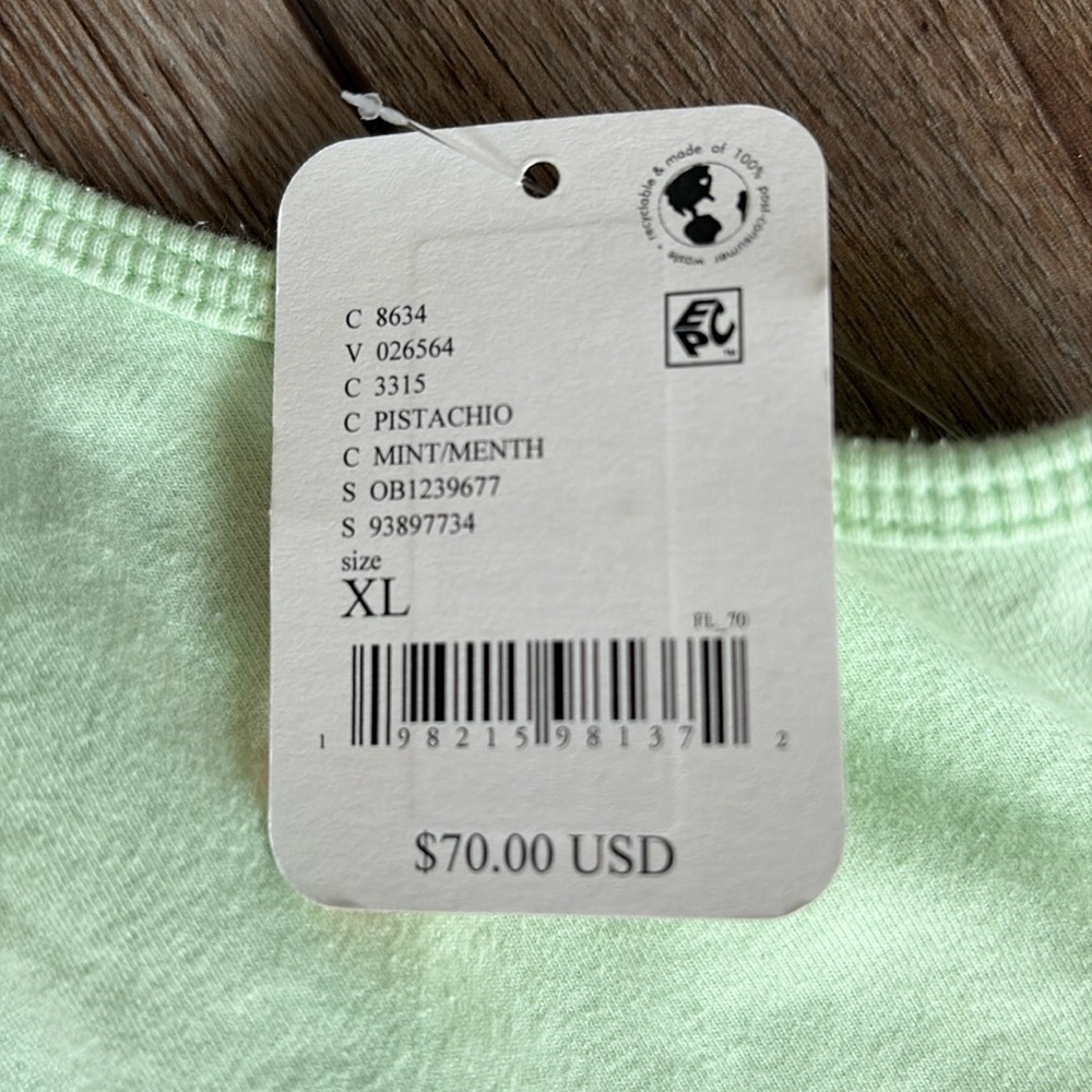 NWT FP Movement Hot Shot Onesie XL Pistachio Green - Picture 5 of 6